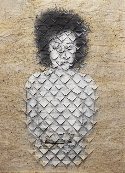 Elise Wehle artwork: Looking Down I by Elise Wehle 