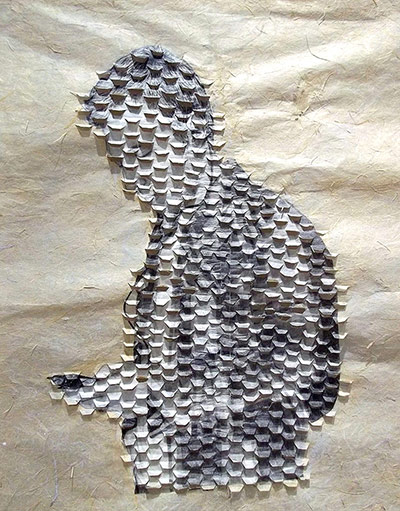 Elise Wehle artwork: Looking Down II by Elise Wehle 