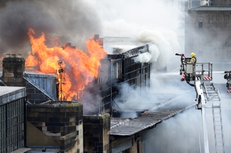 Glasgow School of Art fire brought under control