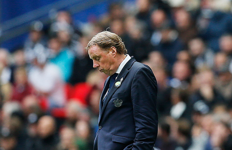 Play Off: QPR manager Harry Redknapp looks less than impressed