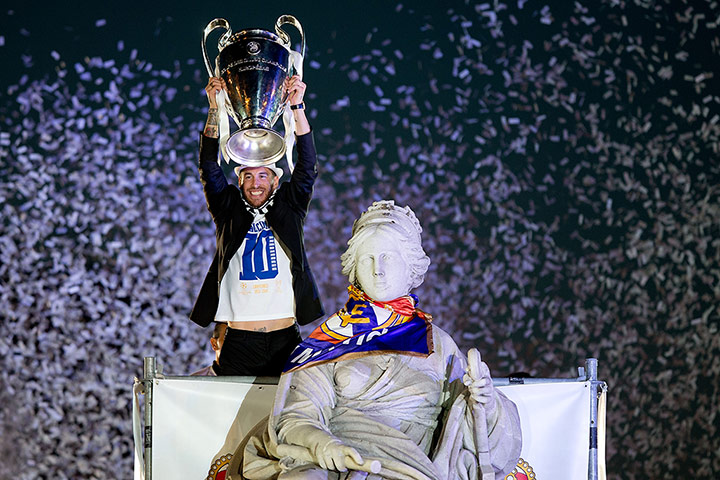 Real Madrid: Real Madrid victory parade after winning the UEFA Champions League Final