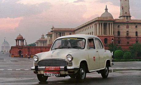 Ambassador car, India 