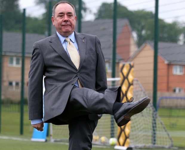 Scotland's First Minister Alex Salmond