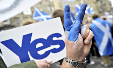 Scottish referendum yes vote