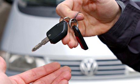 Check a hire car before handing back the keys