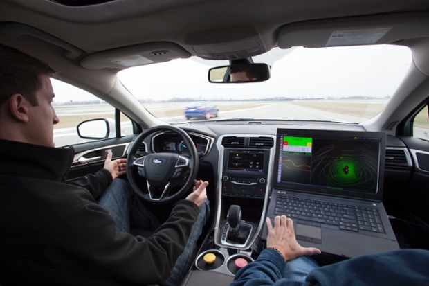 Taking the next step in its Blueprint for Mobility, Ford today   in conjunction with the University of Michigan and State Farm  revealed a Ford Fusion Hybrid automated research vehicle that will be used to make progress on future automated driving and other advanced technologies.