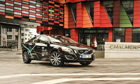 On the road: Volvo driverless