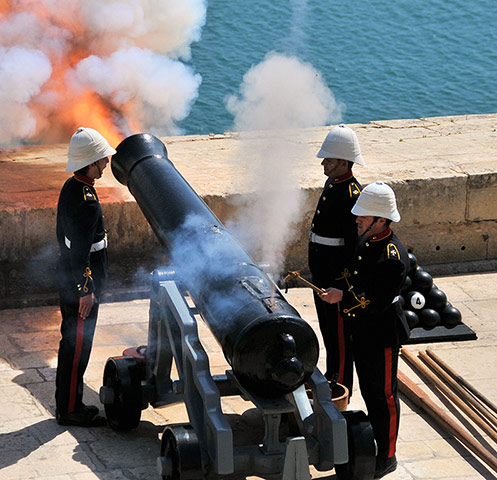 Your pictures of Shoot: Colin Hodgkins: Taken at Valetta harbour when they fire the cannon shots to