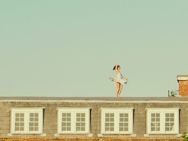 Your pictures of happy: Louisa Reeves: One of my neighbours is pretty happy about the arrival of su