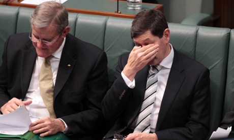 It is time for social services minister Kevin Andrews to return to his red couch for a kip.