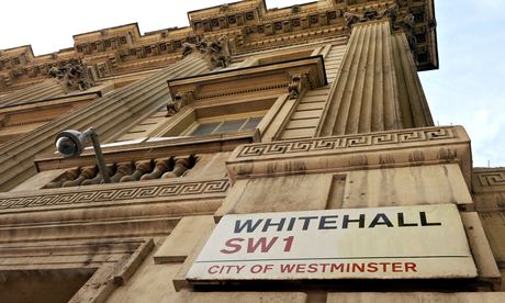 A picture of the Cabinet Offices on Whitehall, London
