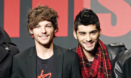 One Direction's Louis Tomlinson and Zayn Malik
