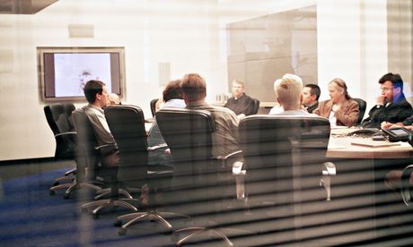 View of Business Meeting