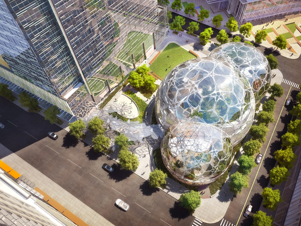 cities amazon futuristic downtown seattle microsoft nintendo cities amazon futuristic downtown seattle microsoft nintendo