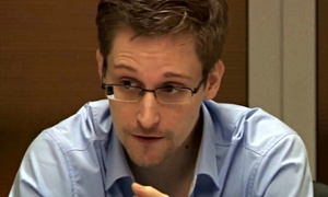 Everyone is under surveillance now, says whistleblower Edward Snowden