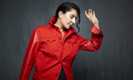 Marina Abramovic in Brooklyn for the Guardian