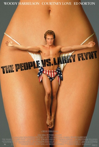 The people vs Larry Flint movie poster