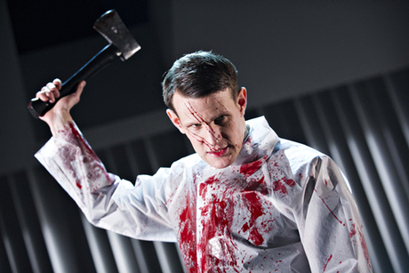 Matt Smith as Patrick Bateman in American Psycho.