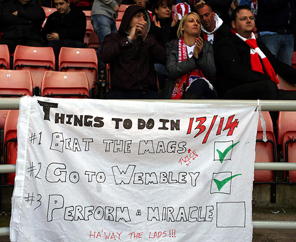 City versus villa: Sunderland banner
