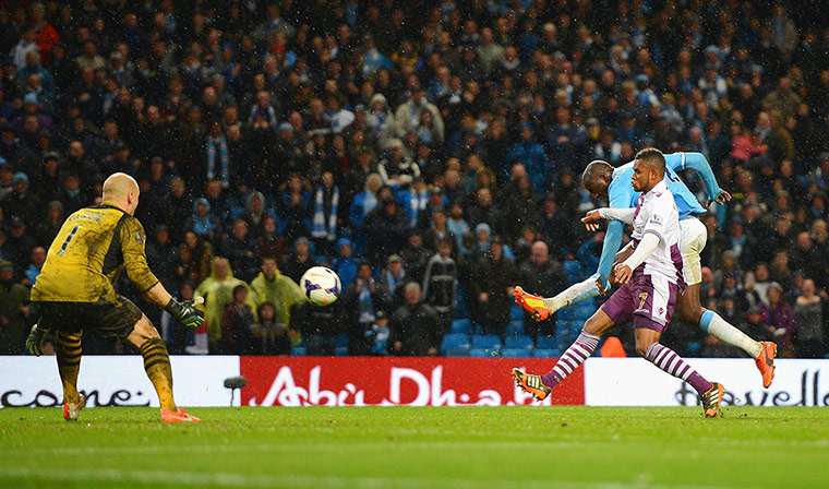 City versus villa: Toure scores