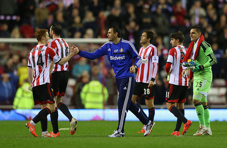 City versus villa: Gus Poyet and players
