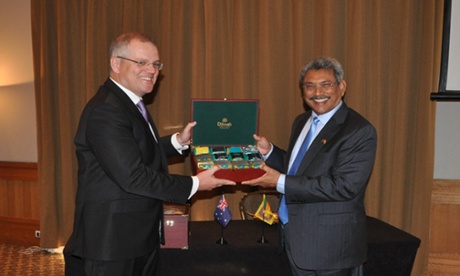 Scott Morrison Gotabaya Rajapaksa