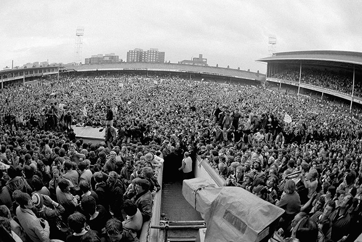 memory lane: Leicester City fans