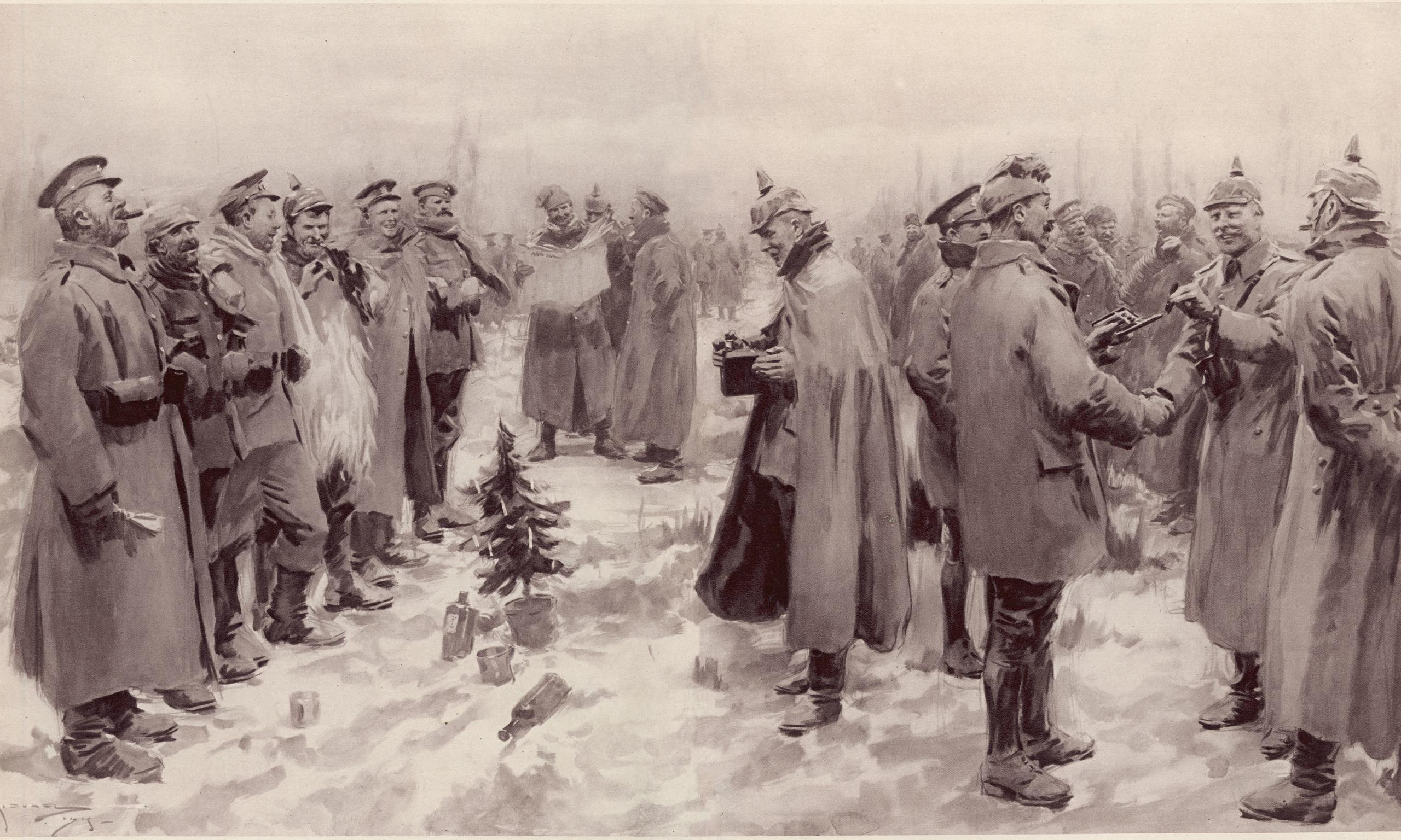 Fileillustrated London News Christmas Truce 1914 Jpg Wikipedia