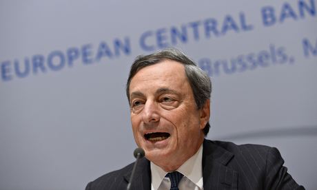 European Central Bank President Mario Draghi Announces Interest Rate Decision