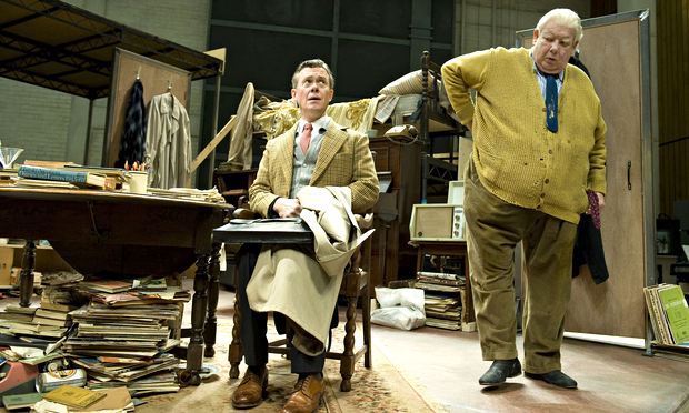 Alex Jennings and Richard Griffiths in The Habit of Art at the Lyttelton theatre in 2009