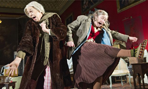 Frances de la Tour and Linda Bassett in People by Alan Bennett at the Lyttelton in 2012