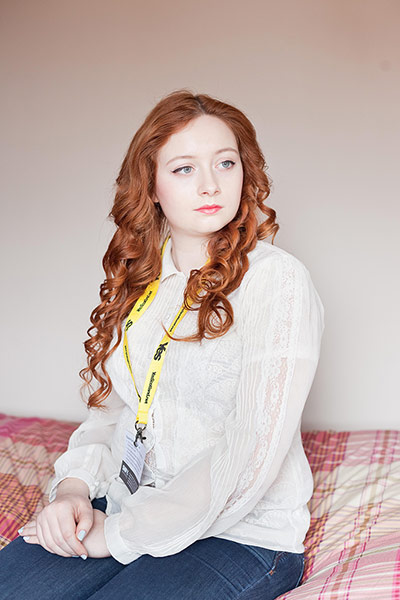 Scottish Activists: Scottish Activists SNP member Roisin Mclaren, 19, from West Calder
