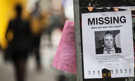 rob ford missing flyer