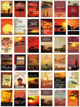 African book covers
