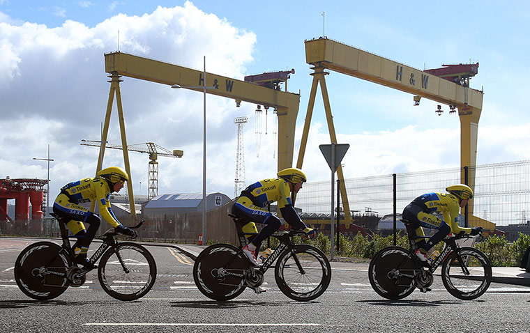 giro: Memebers of the Tinkoff-Saxo team