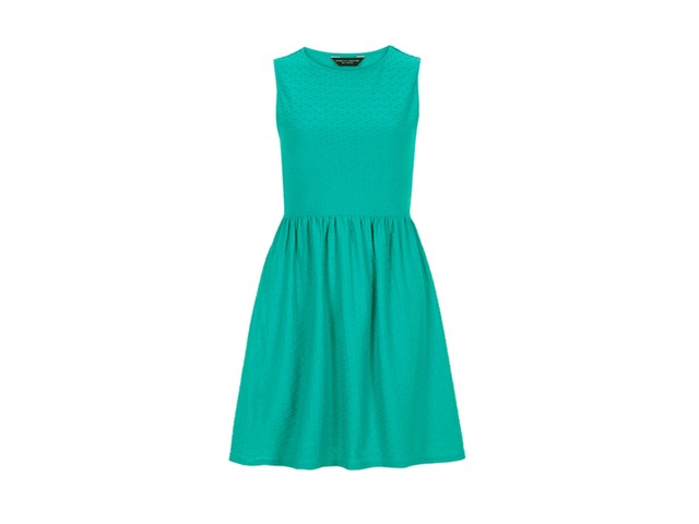 50 best summer dresses: Best summer dresses - jade green skater dress by Dorothy Perkins
