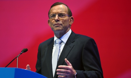 Prime Minister Tony Abbott welcomes club members to Rotary Internationals 105th annual convention in Sydney on Sunday, June 1, 2014.