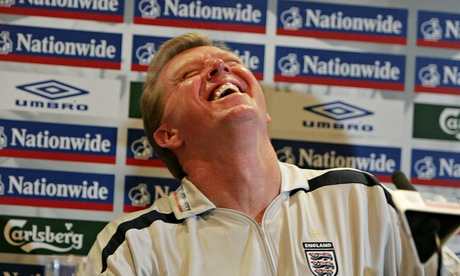 Steve McClaren laughing