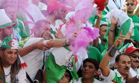 Algeria's supporters will be hoping their team has better luck in this year's football World Cup in Brazil.