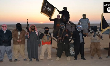 An image grab taken from a propaganda video by the Islamic State of Iraq and the Syria (Isis)