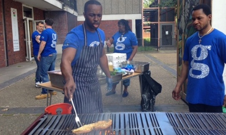 The first dish of the day at the Bemerton BBQ