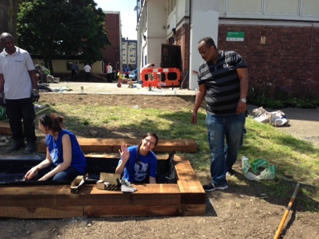 Bemerton villages Guardian volunteering week 2014