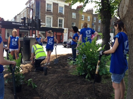 Bemerton villages Guardian volunteering week 2014