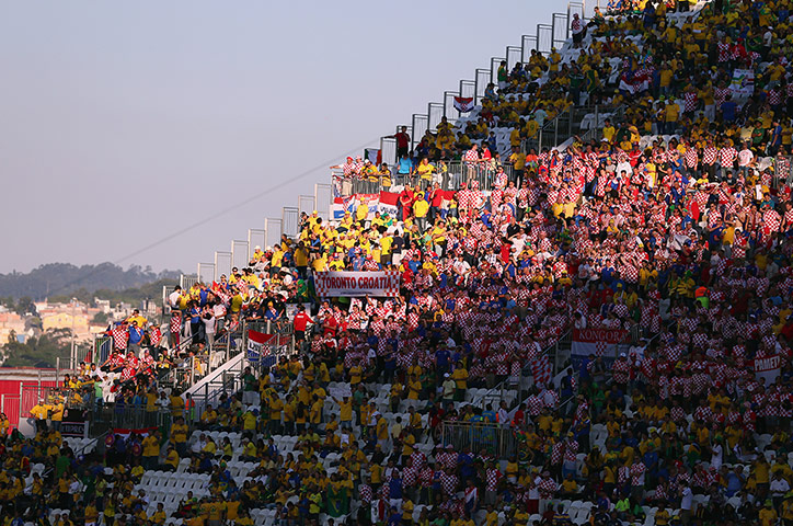 sport: Brazil v Croatia: Group A - 2014 FIFA World Cup Brazil