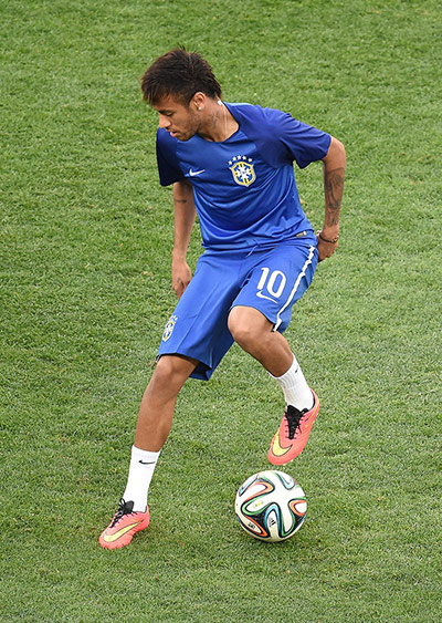 sport.: Brazil's forward Neymar