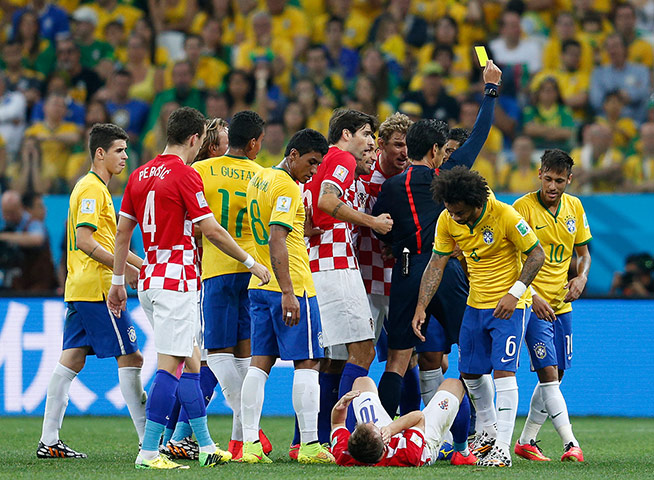 football: Brazil v Croatia