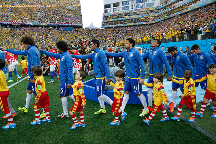 football.: Brazil v Croatia