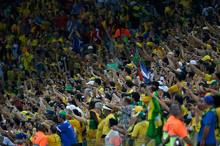 football...: Brazil v Croatia
