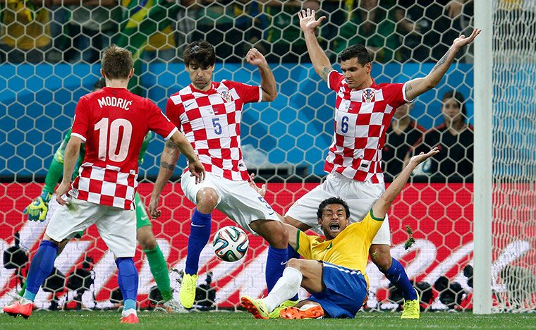 football...: World Cup 2014 opening game