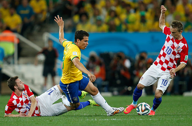 football...: Brazil v Croatia